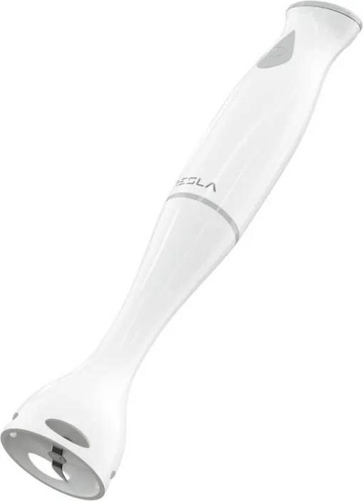 Resigilat: Blender de mana Tesla HB100WG, 200W, motor DC, Lama de otel, Alb