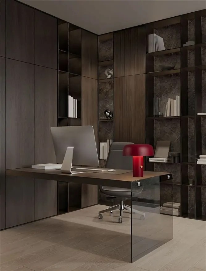 Veioza LED 2700K NOELIA bordeaux