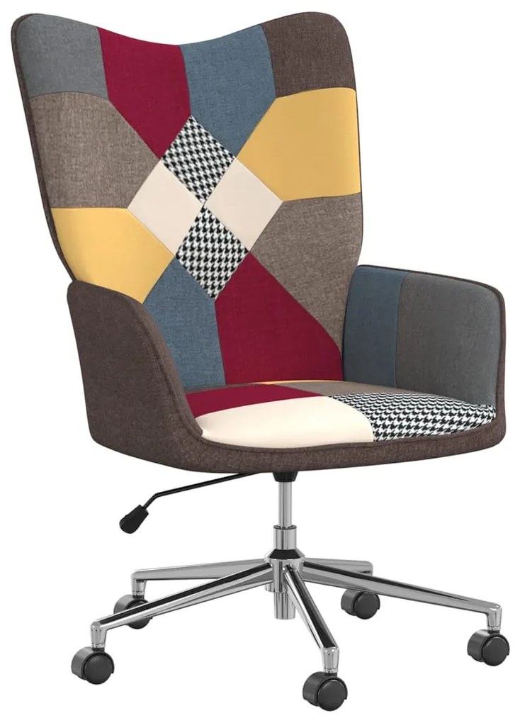 328193 vidaXL Scaun de relaxare, textil, petice