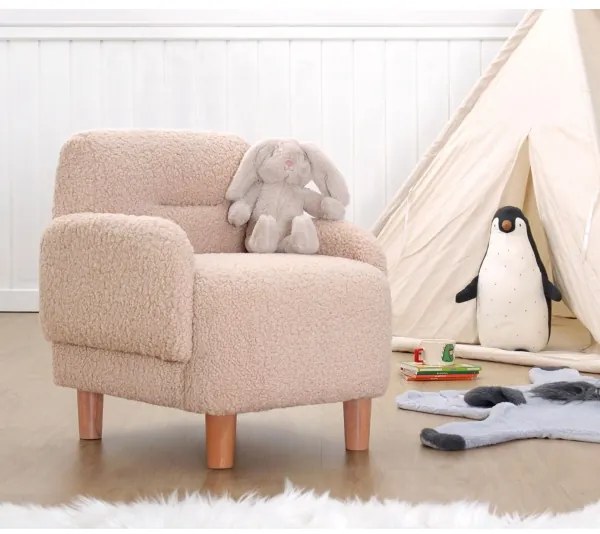 Fotoliu pentru copii LORY, roz