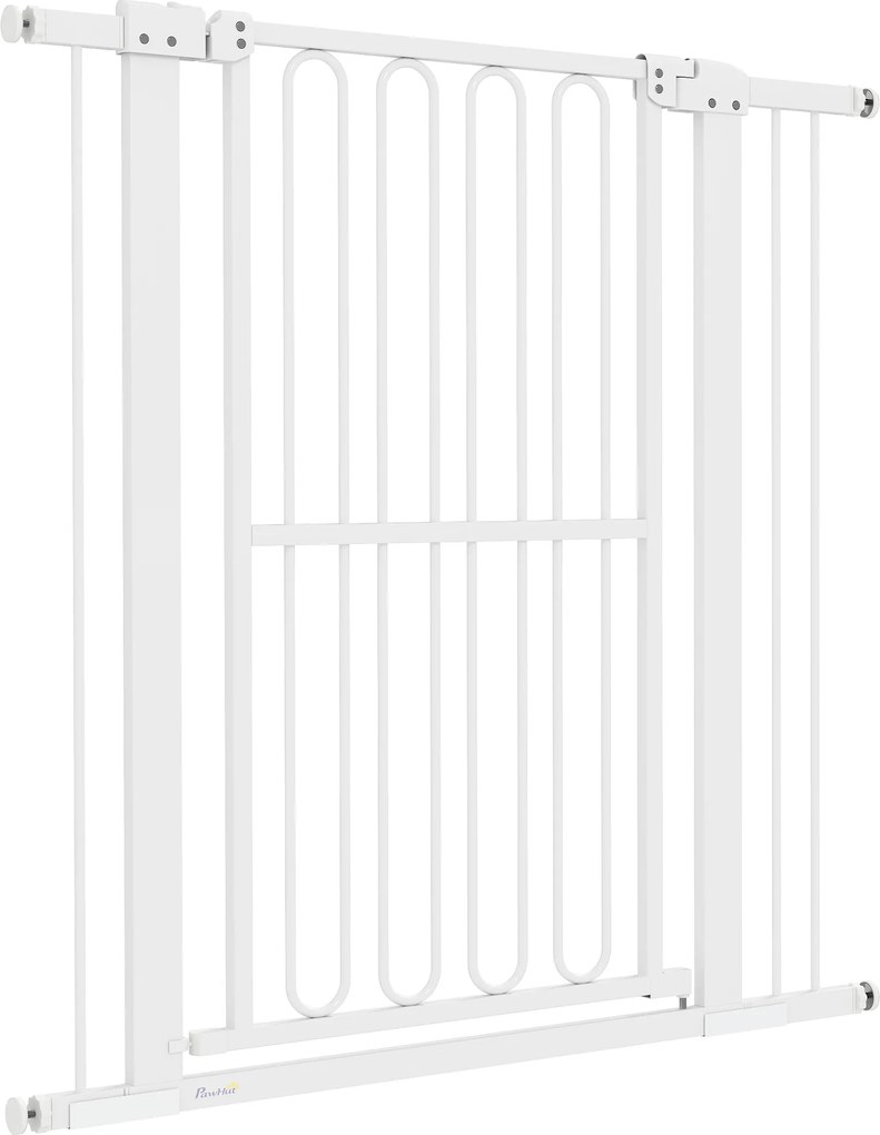 PawHut Grilaj de protecție pentru ușă pentru câini, 76-104 cm grilaj fără găurire, grilaj pentru scări | Aosom Romania