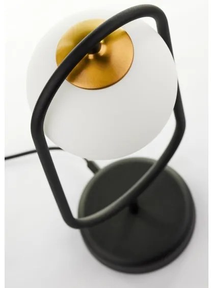 Lampă de masă Jupiter 2044 IGON 1xE14/40W/230V negru