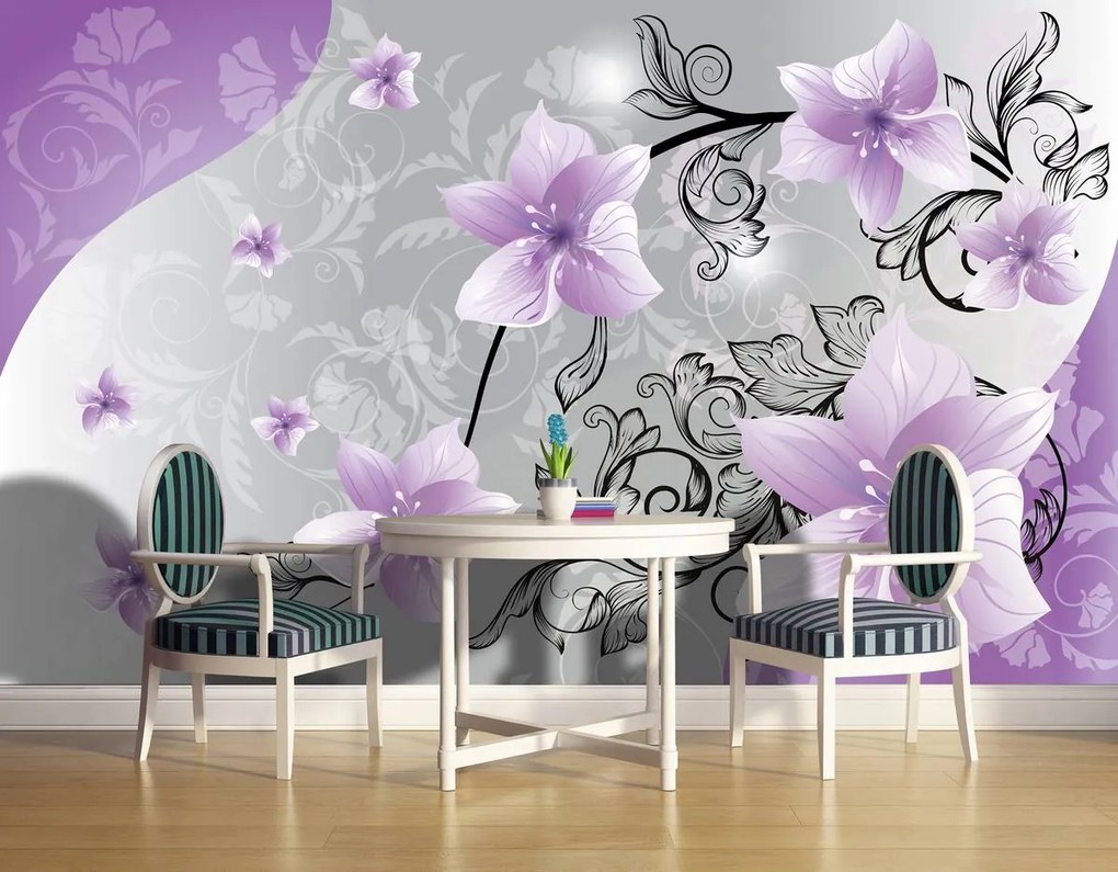 Fototapet - Flori (254x184 cm)