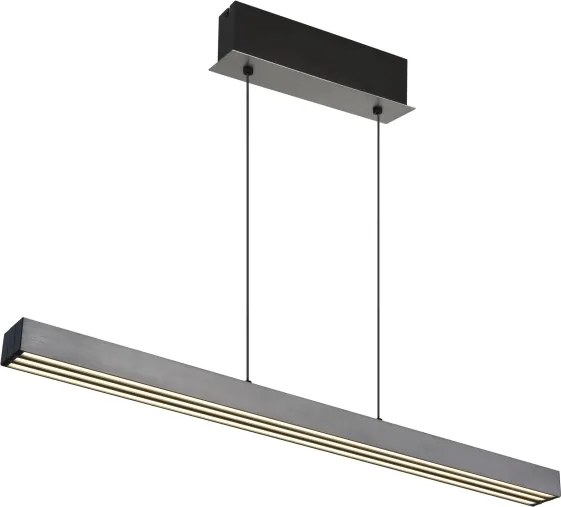 Globo 17016 - Lustra LED dimabilă pe cablu ETHAN LED/39W/230V 2700/4000/6000K gri
