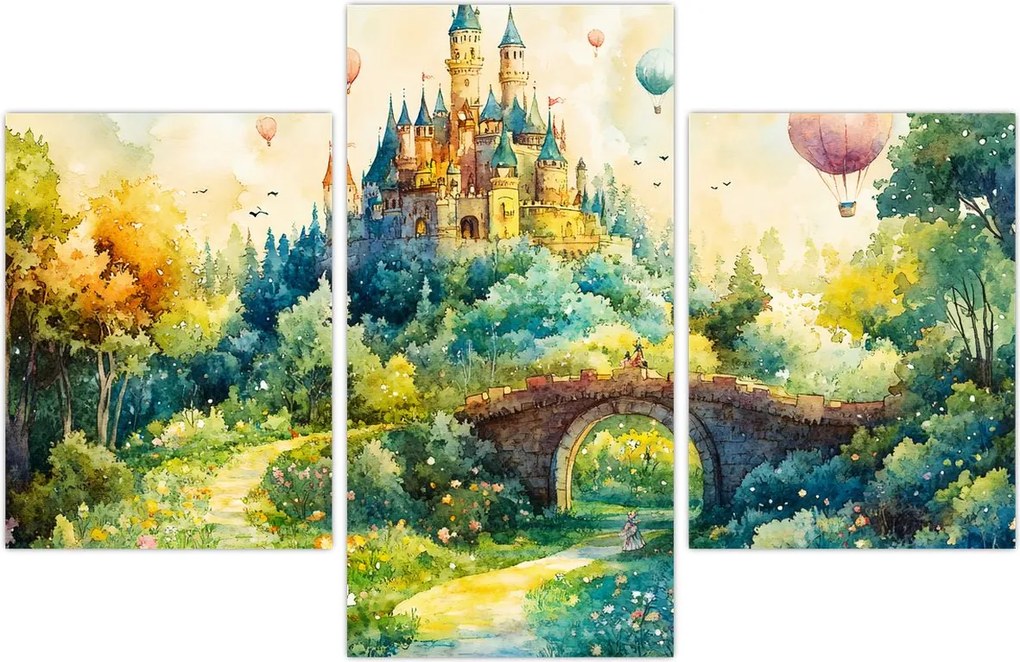 Tablou - Castel de Poveste (90x60 cm)
