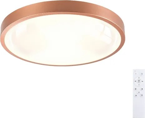 BRILAGI - Corp de iluminat LED reglabil GLASS POOL DOUBLE LED/48W/230V 40 cm finisaj cupru + telecomandă