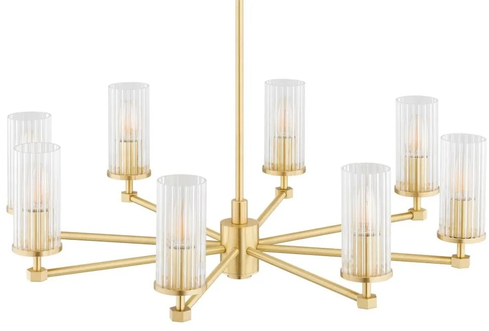 Candelabru elegant realizat din alama Hampton 8L