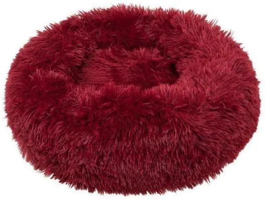 Culcus moale, pentru caine/pisica, rosu, 40 cm