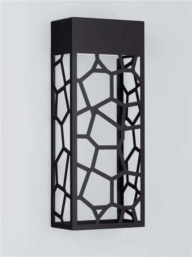 Aplica LED pentru exterior design arhitectural RAGNO negru