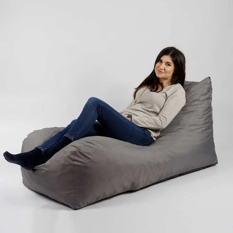 Fotoliu Looloop Pufrelax, Material Impermeabil - Grey