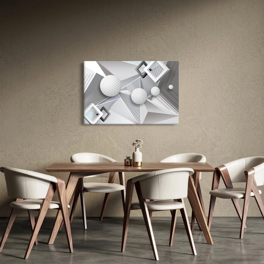 Tablou geometric abstract (90x60 cm)