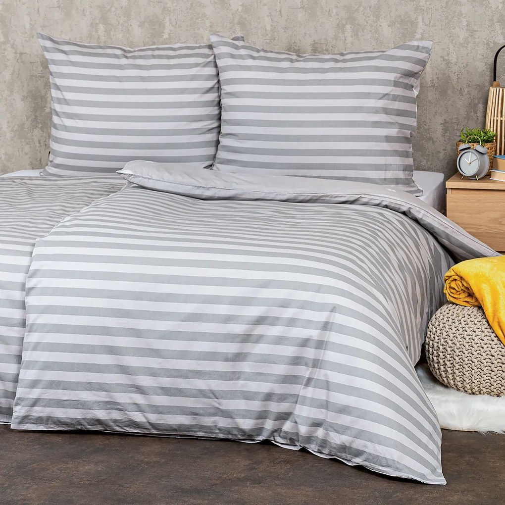 Lenjerie bumbac 4Home Jasmine Love, 220 x 200 cm, 2 buc. 70 x 90 cm