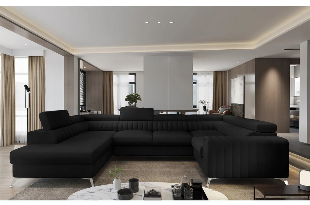Coltar extensibil Louis pe stanga Softis 11