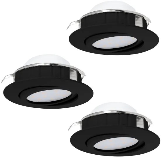 SET 3x corp de iluminat LED încastrat dimabil PINEDA LED/5,5W/230V Eglo 900749