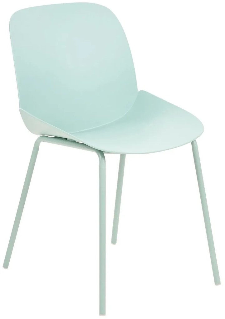 Set 2 buc scaune de sufragerie Milza (verde). 1081396