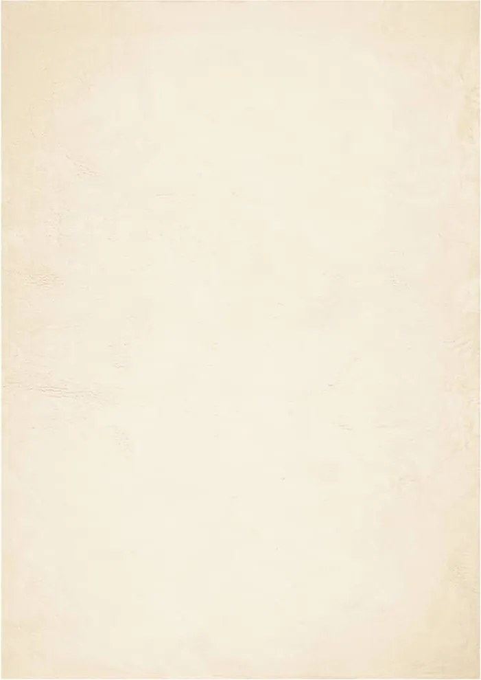 vidaXL Covor HUARTE, fir scurt, moale și lavabil, crem, 160x230 cm
