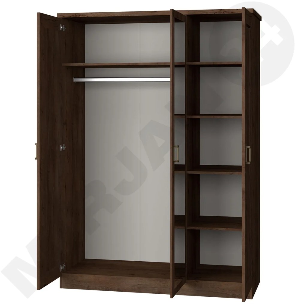 Dulap cu oglindă Nyssa N15 (stejar vechi de secol). 1058248