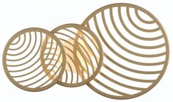 Aplica/Plafoniera moderna led 40W Collage 7233 Mantra