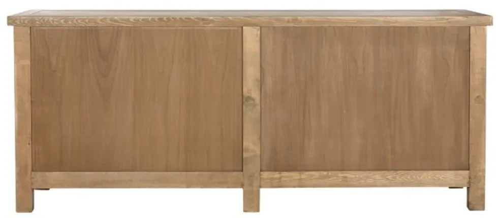 Bufet din lemn masiv reciclat, sculptat manual, Ervino