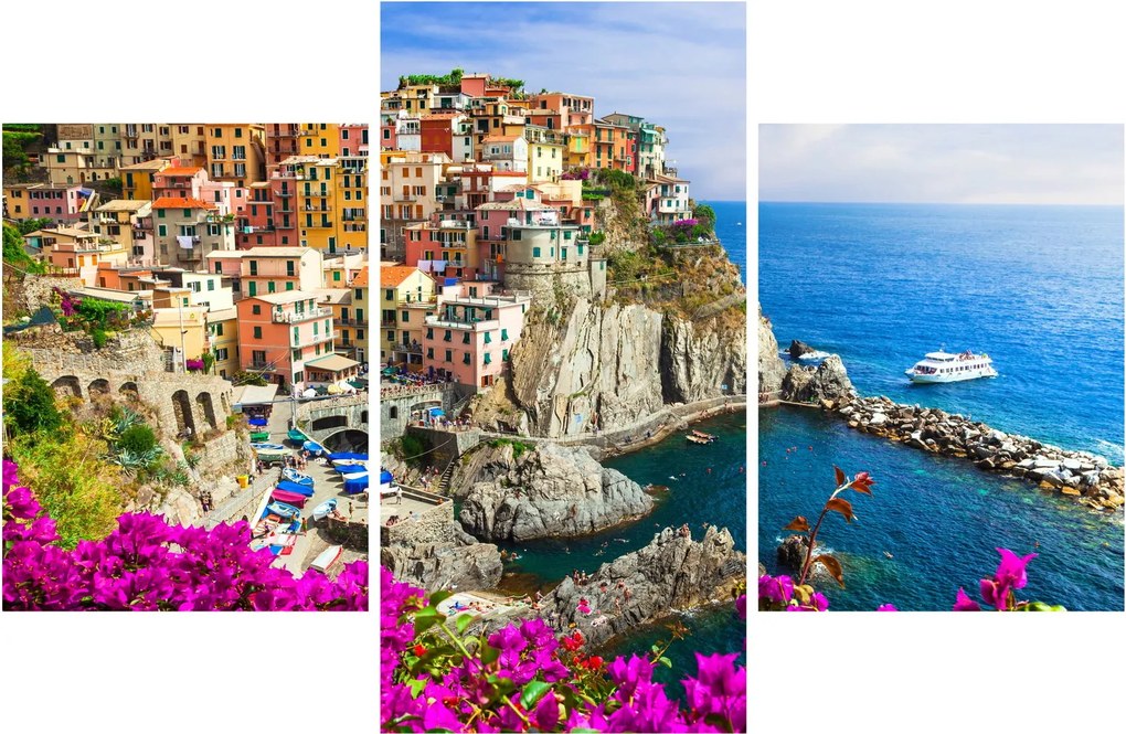 Tablou - Satul italian Manarola (90x60 cm)