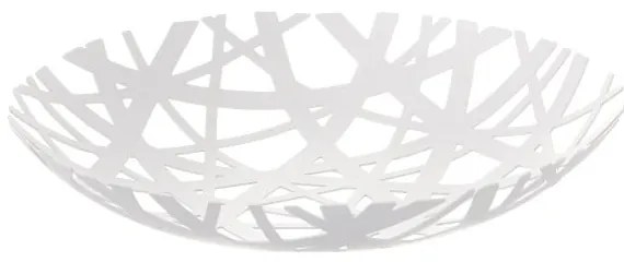 Bol pentru fructe YAMAZAKI Tower, alb, ø 26 cm