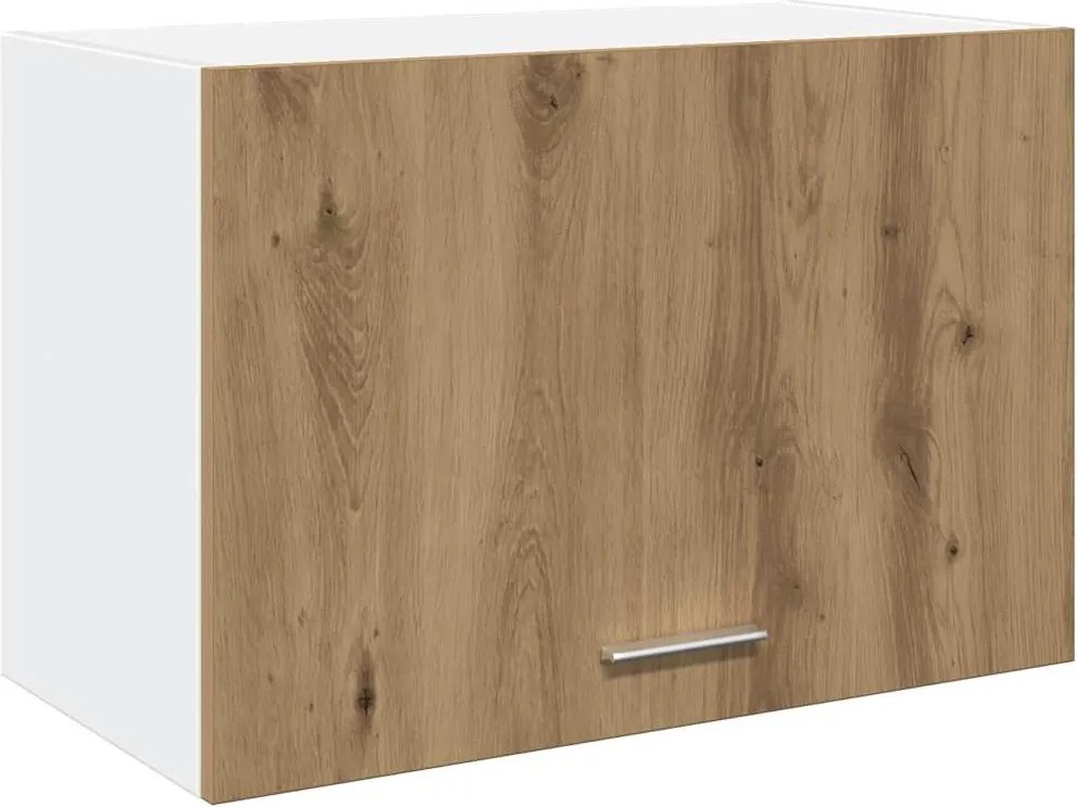 vidaXL Dulap suspendat “Lyon”, stejar artizanal, 60x31x40 cm