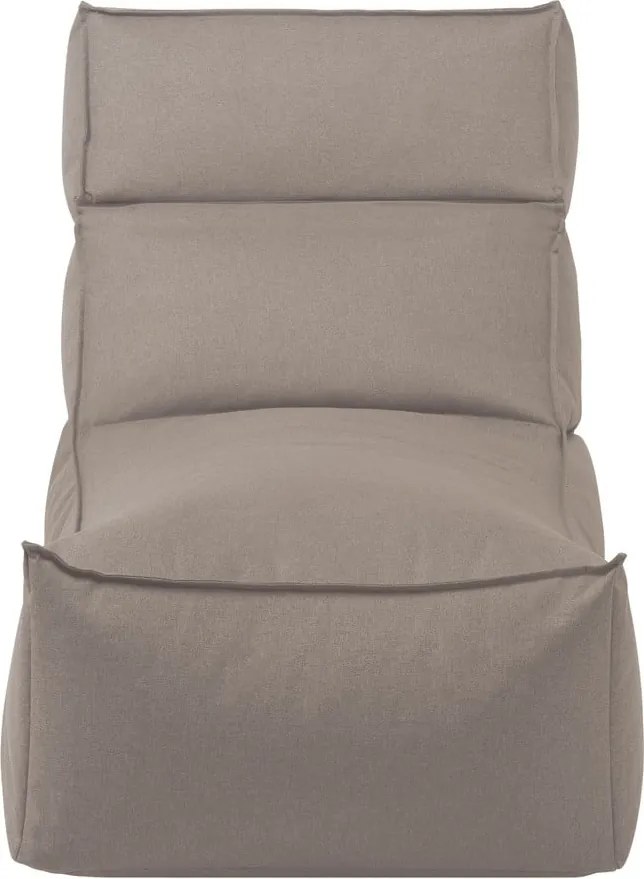 Șezlong de grădină bej capitonat STAY – Blomus