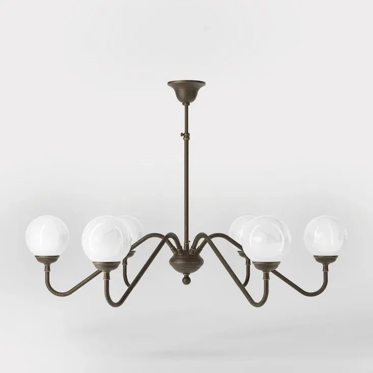 Candelabru din alama stil modern Art Deco Incanto