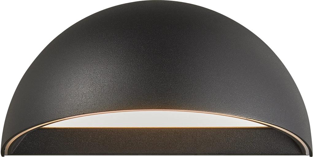 NORDLUX LED Aplica de exterior ARCUS neagra 20/10 cm