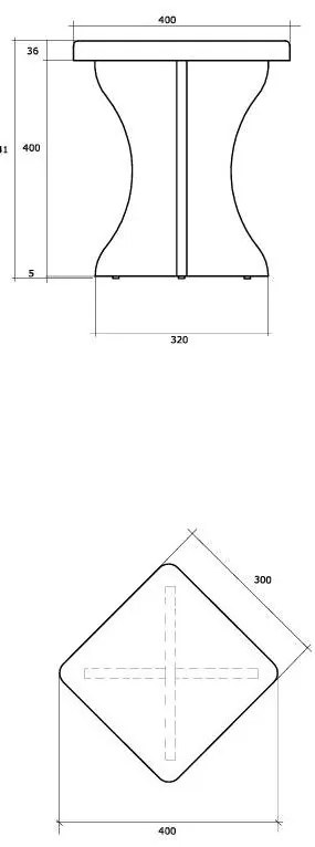 Set masă scaune pentru sufragerie Joesph arin (cu taburete) (pentru 5 persoane). 746500