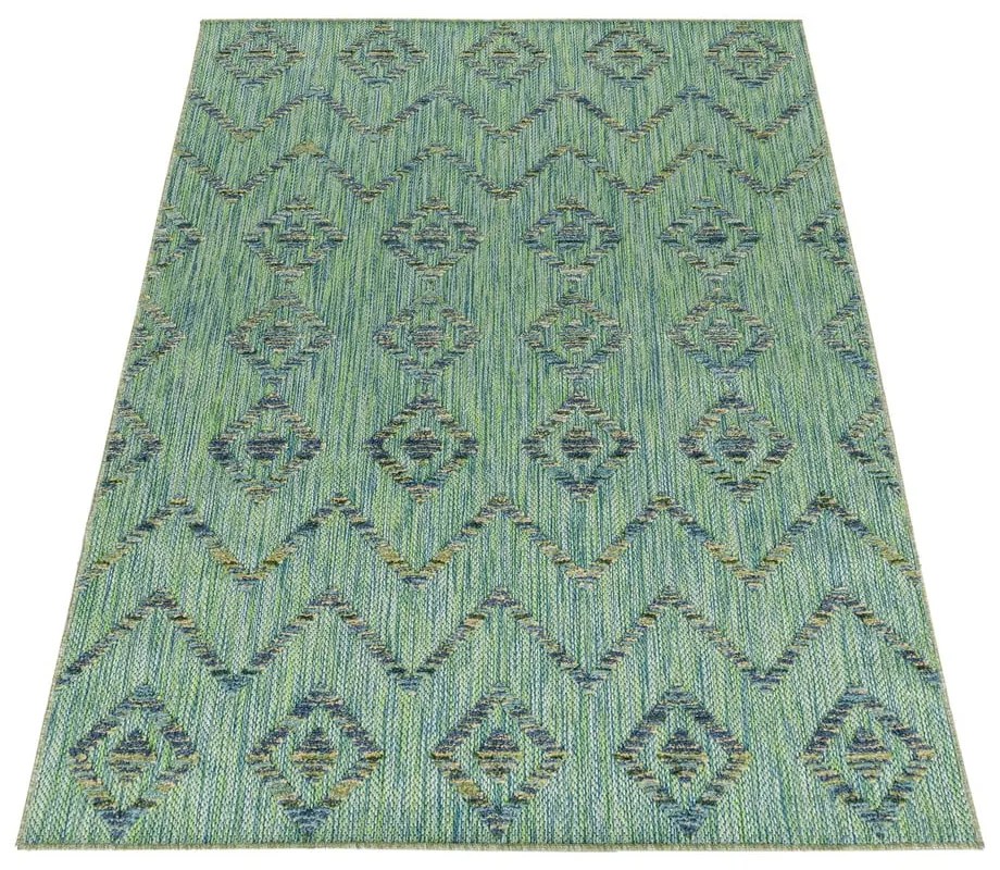 Covor tip traversă de exterior verde 80x250 cm Bahama – Ayyildiz Carpets