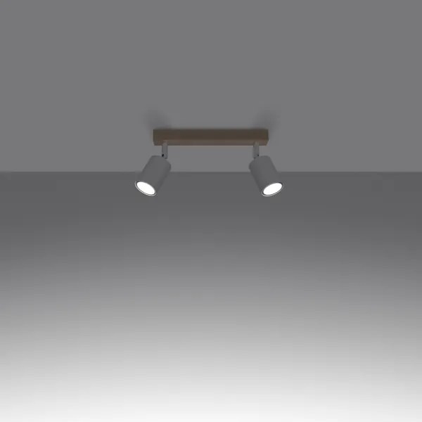 Spot Sollux SL.1286 VERDO 2xGU10/10W/230V alb