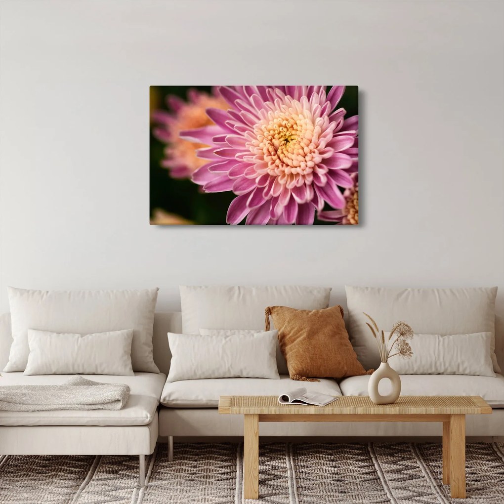 Tablou detailat cu flori (90x60 cm)