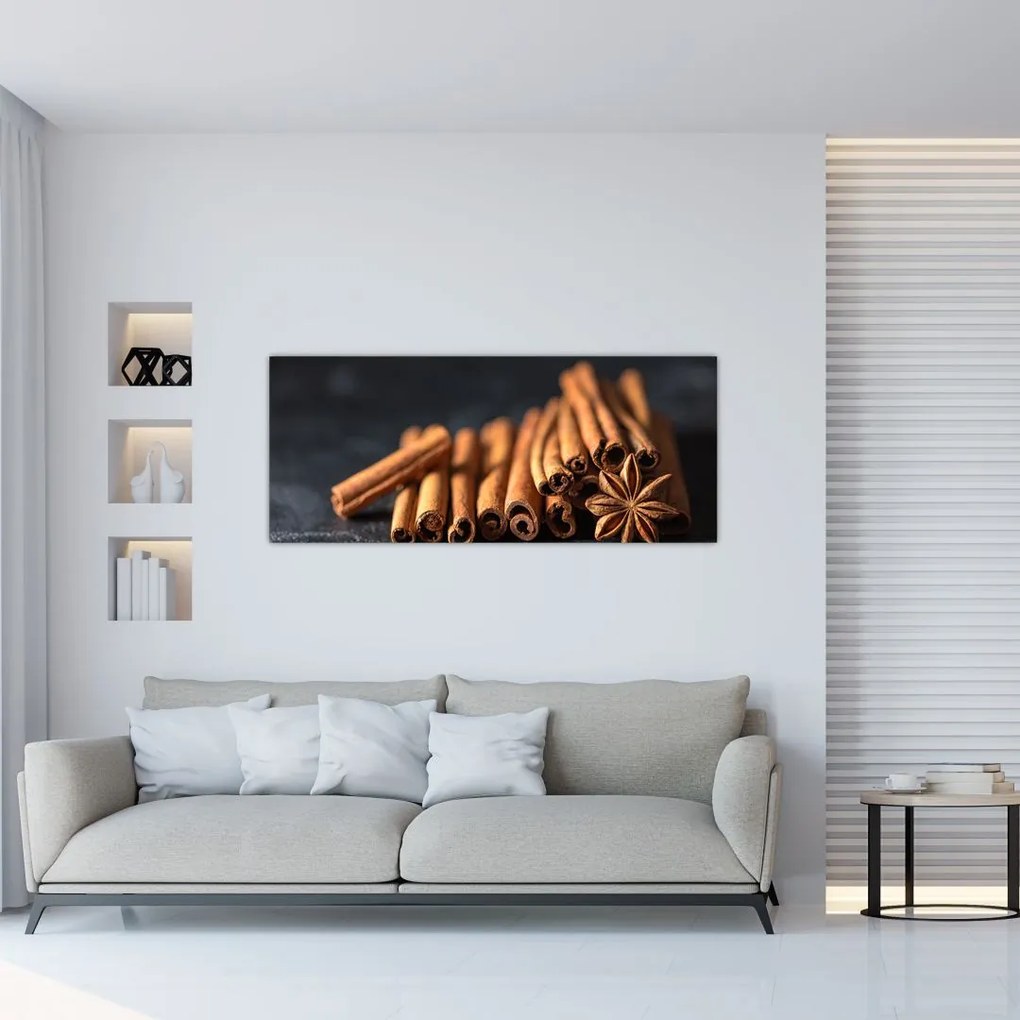 Tablou cu scorțișoară (120x50 cm)