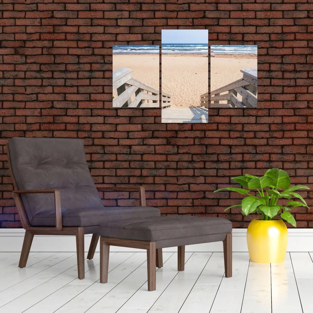 Tablou - Plajă (90x60 cm)