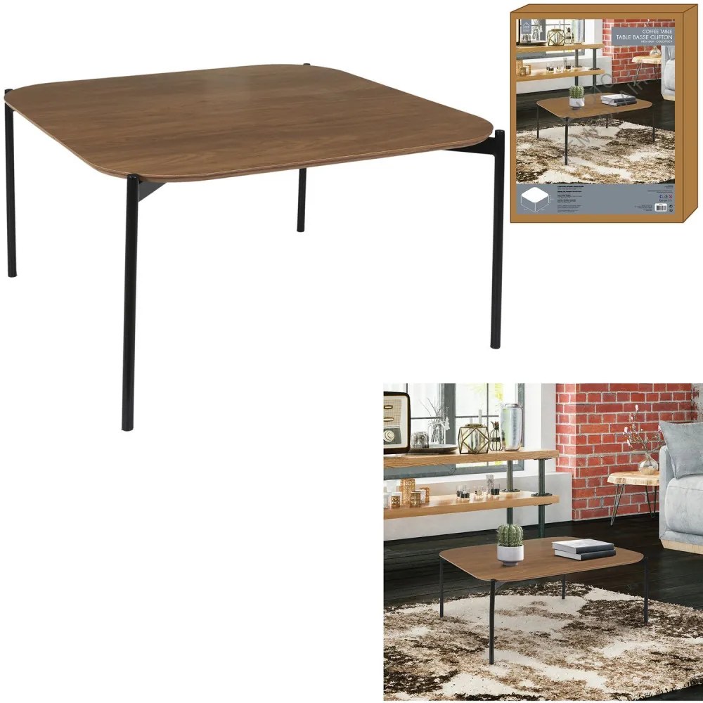 OFERTA Masuta de cafea cu blat in decor castan MERRO II. calitate