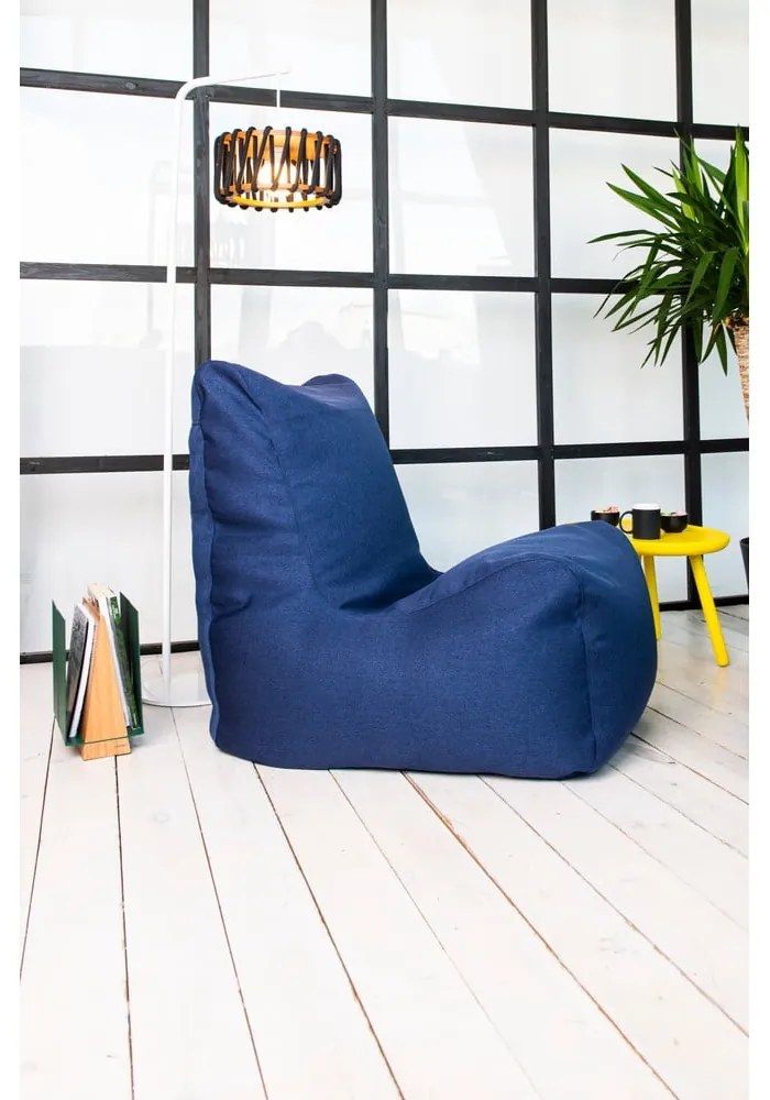 Fotoliu bean bag grej Seat Lounge – SLOWDOWN