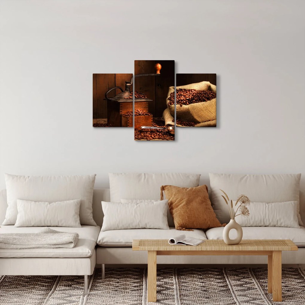 Tablou cu cafea (90x60 cm)
