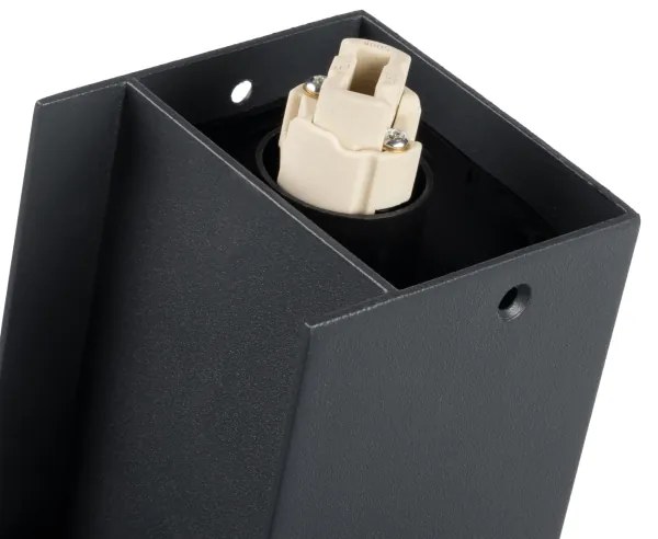 Aplică de exterior Kanlux 38760 DASTEN 1xG9/11W/230V IP44 negru