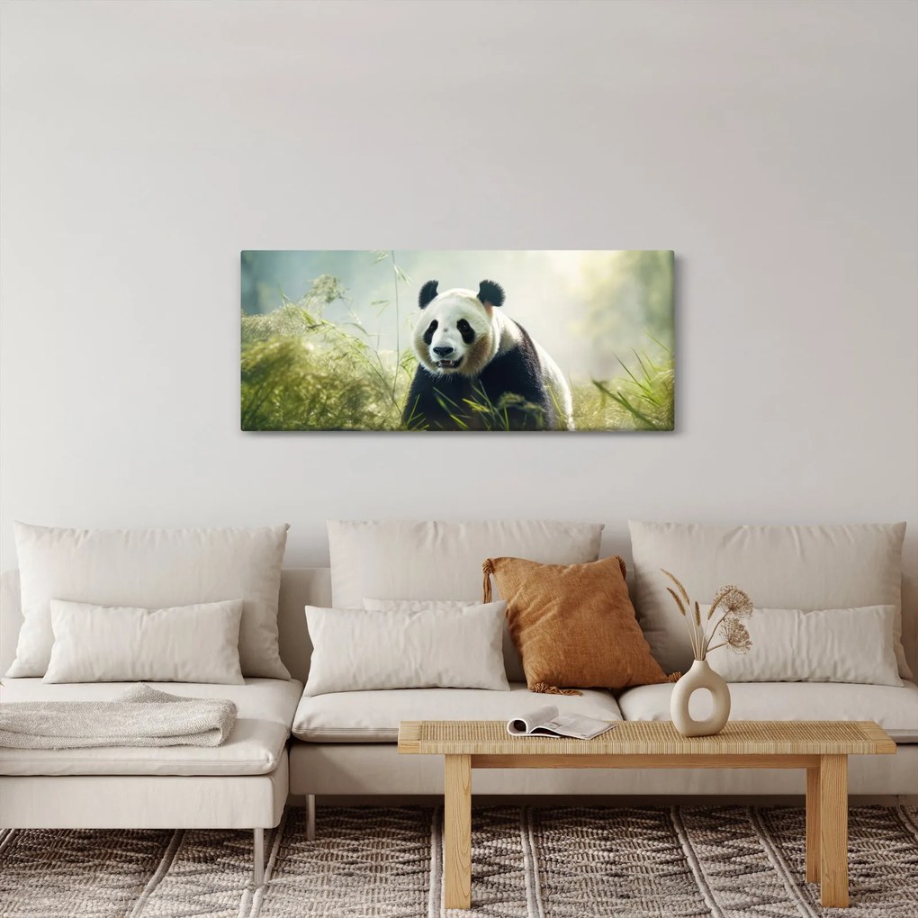 Tablou - Panda (120x50 cm)