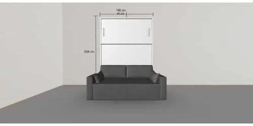 Set pat Rabatabil Dublu cu Canapea - Royal Case Confort SET (150X200)