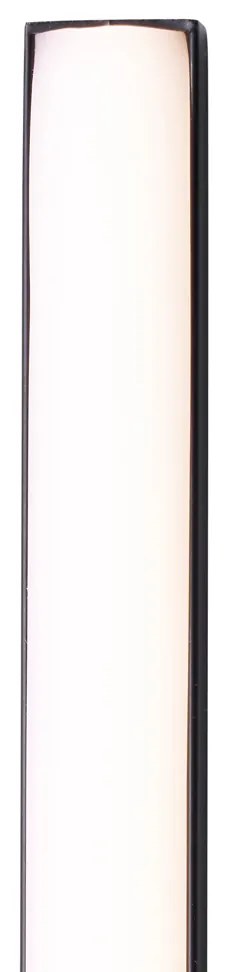 Lampă de perete modernă neagră 100cm incl. LED - Clockwise
