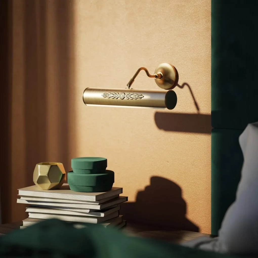 Aplica de perete oglinda sau tablou, alama personalizabila Picture Light 30cm