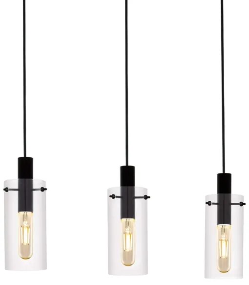 Eglo 97367 - Lustră pe cablu MONTEFINO 3xE27/60W/230V