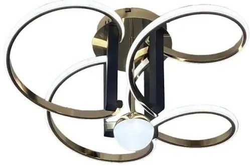 Lustră LED dimabilă aplicată LED/80W/230V 3000-6500K + telecomandă