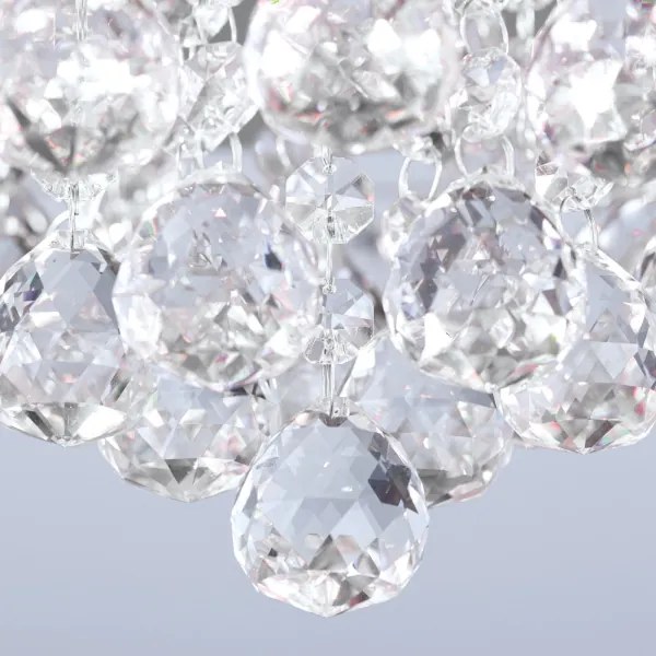 Plafonieră de cristal Orion DLU 2378/4/38 GLORIA 4xG9/40W/230V d. 38 cm crom