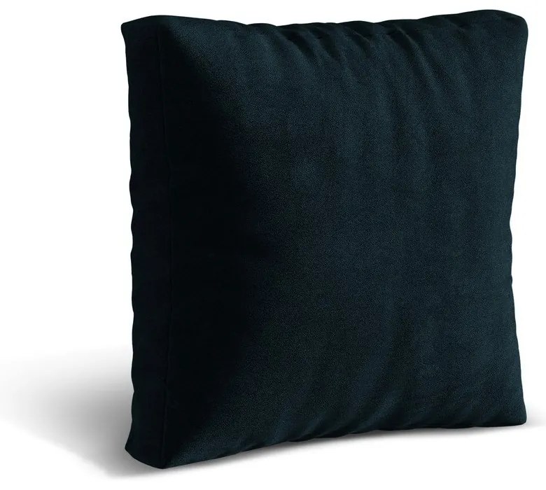 Pernă pentru canapea modulară albastru-închis cu tapițerie din catifea Martina – Micadoni