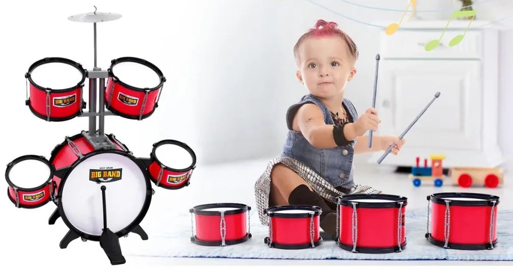 Set tobe de jucarie cu scaun, visiniu