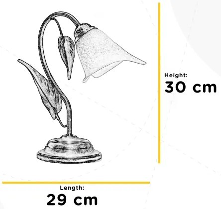 Lampă de masă VANDA 1xE14/6W/230V ONLI