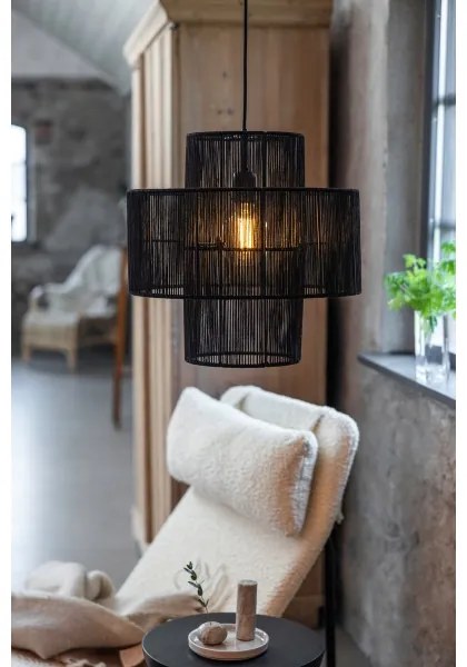 Lustră pe cablu Markslöjd 108766 SOGA 1xE27/40W/230V negru